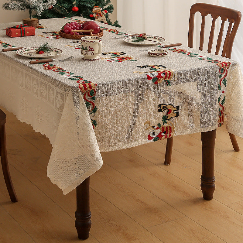 Decorative Lace Coffee Table Dining Table Cloth